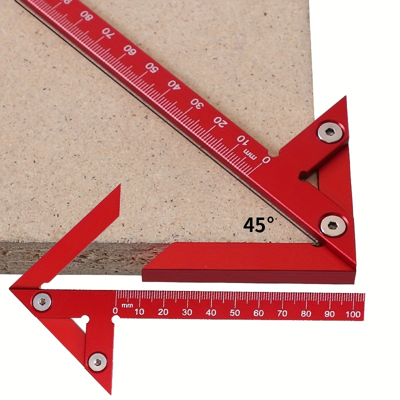 Woodworking Basics - مسطرة تحديد المركز وقياس الزوايا 45/90