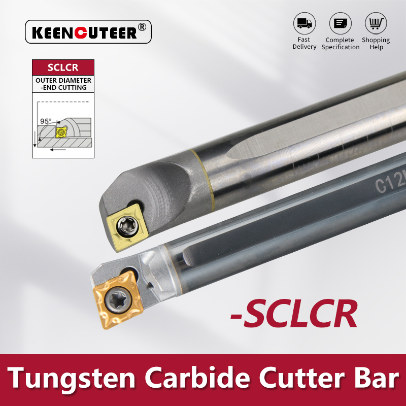 Parting Tool Lathe - حامل أداة من كربيد التنجستن SCLCR06