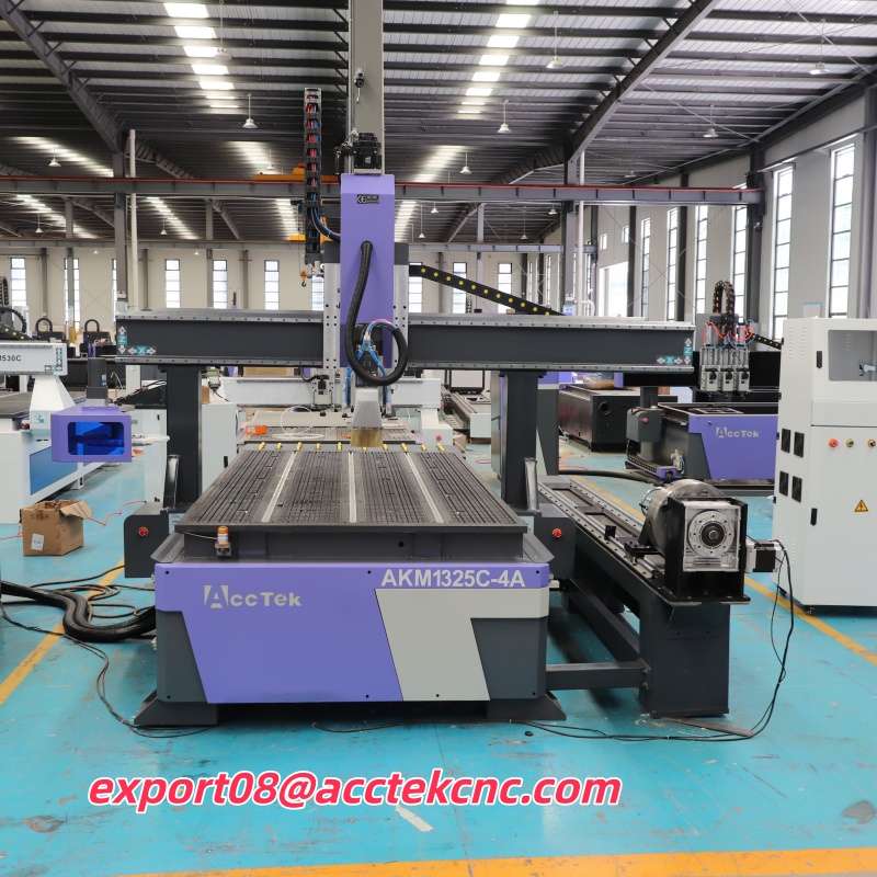 Woodworking Cnc Router Machine Price - ماكينة نقش وحفر CNC رباعية المحاور