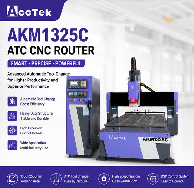Woodworking Cnc Router Machine Price - ماكينة راوتر CNC 4*8 ATC 1325