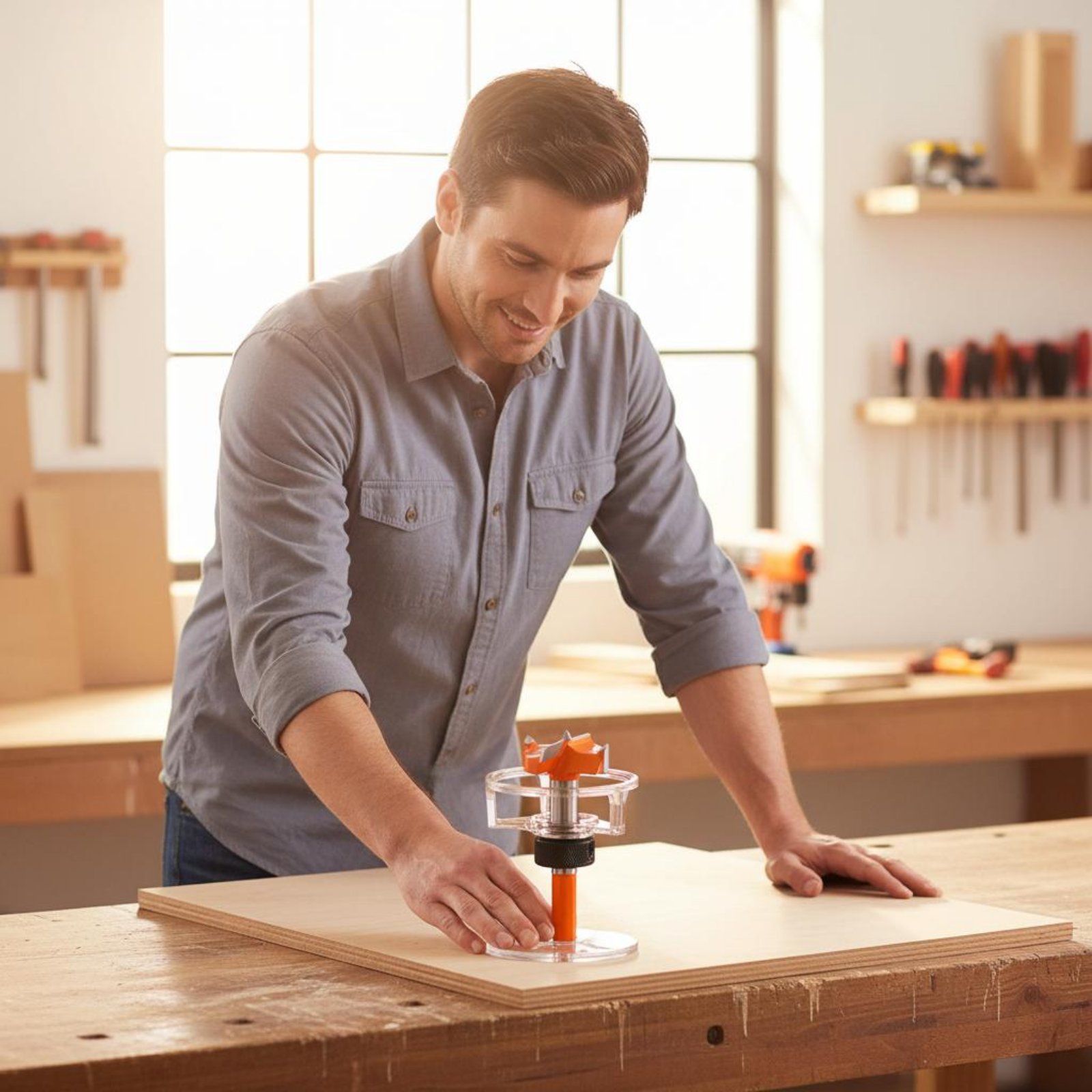أداة حفر الأثاث ذاتية التمركز  - مراجعة Woodworking Jig وسعره