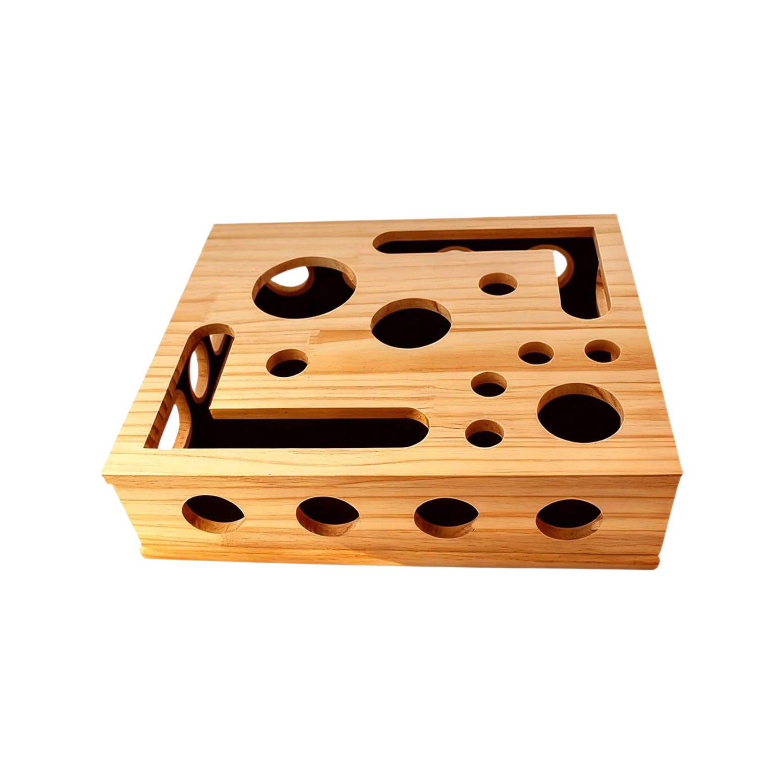 صندوق تغذية خشبي للقطط مع مبرد - مراجعة Woodworking Magazine وسعره