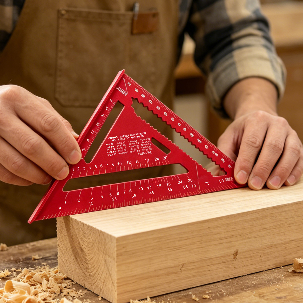 مسطرة مثلثة عالية الدقة من سبا - مراجعة Woodworking Basics وسعره