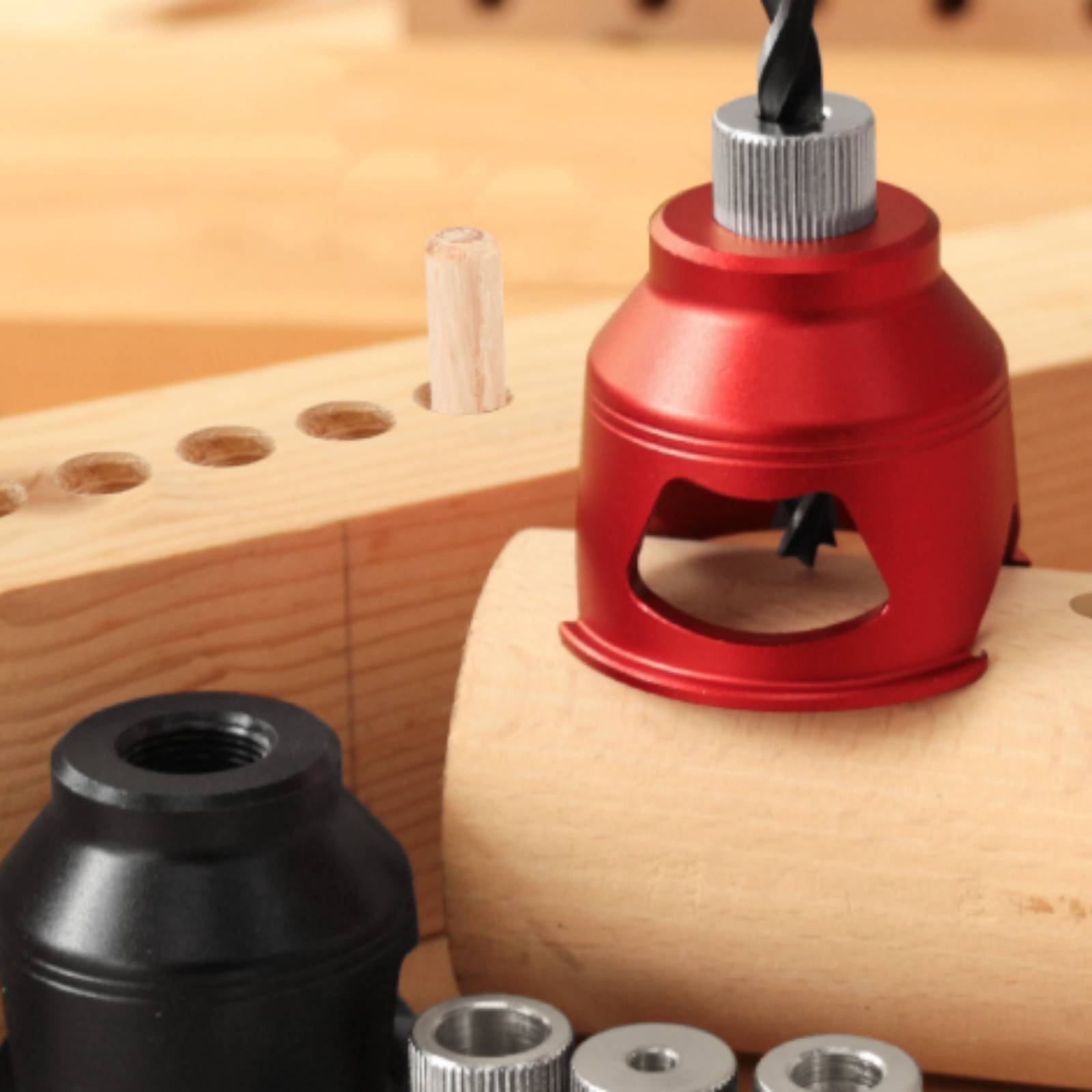 أداة تثبيت المسامير ذاتية التم - مراجعة Woodworking Jig وسعره