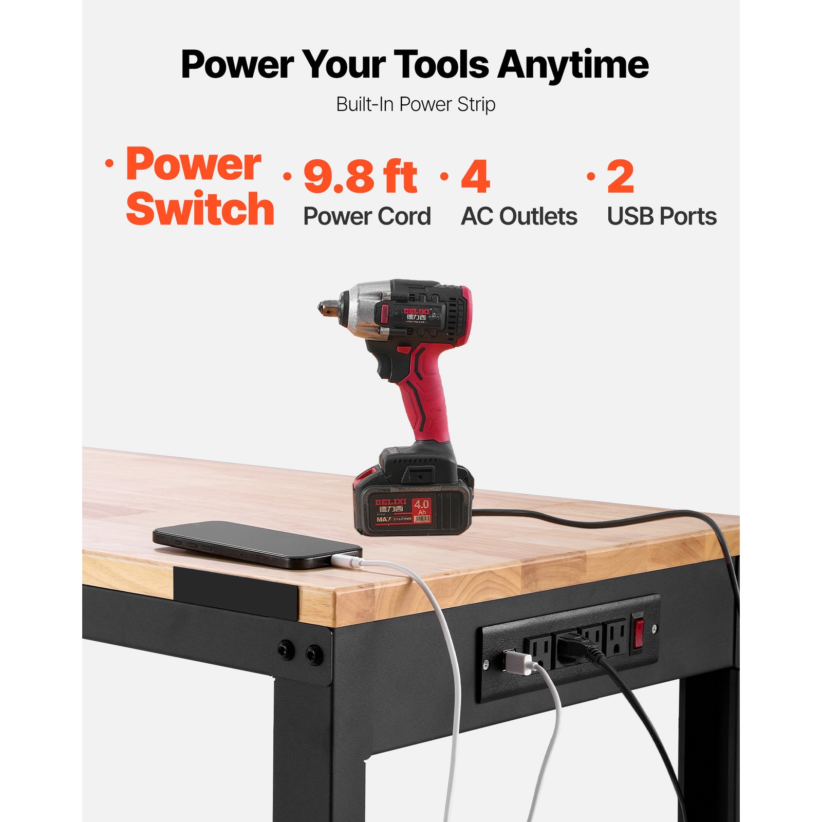 طاولة عمل قابلة لتعديل الارتفا - مراجعة Woodworking Work Table وسعره