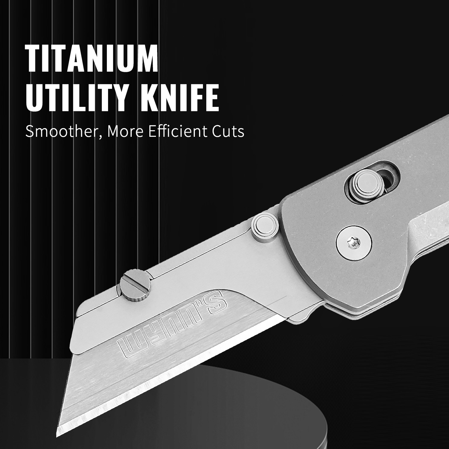 TGZUO سكين سبائك التيتانيوم سك - مراجعة Woodworking Wallpaper وسعره