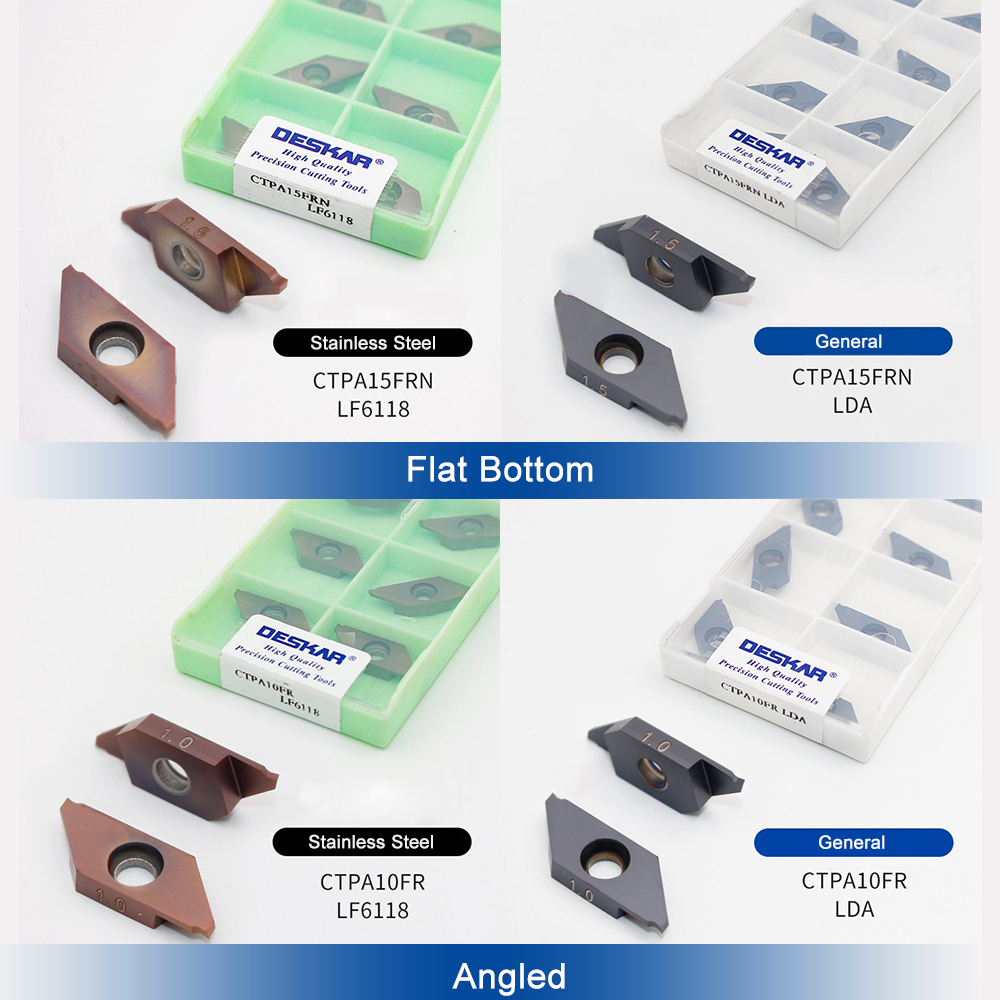 DESKAR لقمة تقطيع كربيد CTPA 1 - مراجعة Parting Tool Lathe وسعره