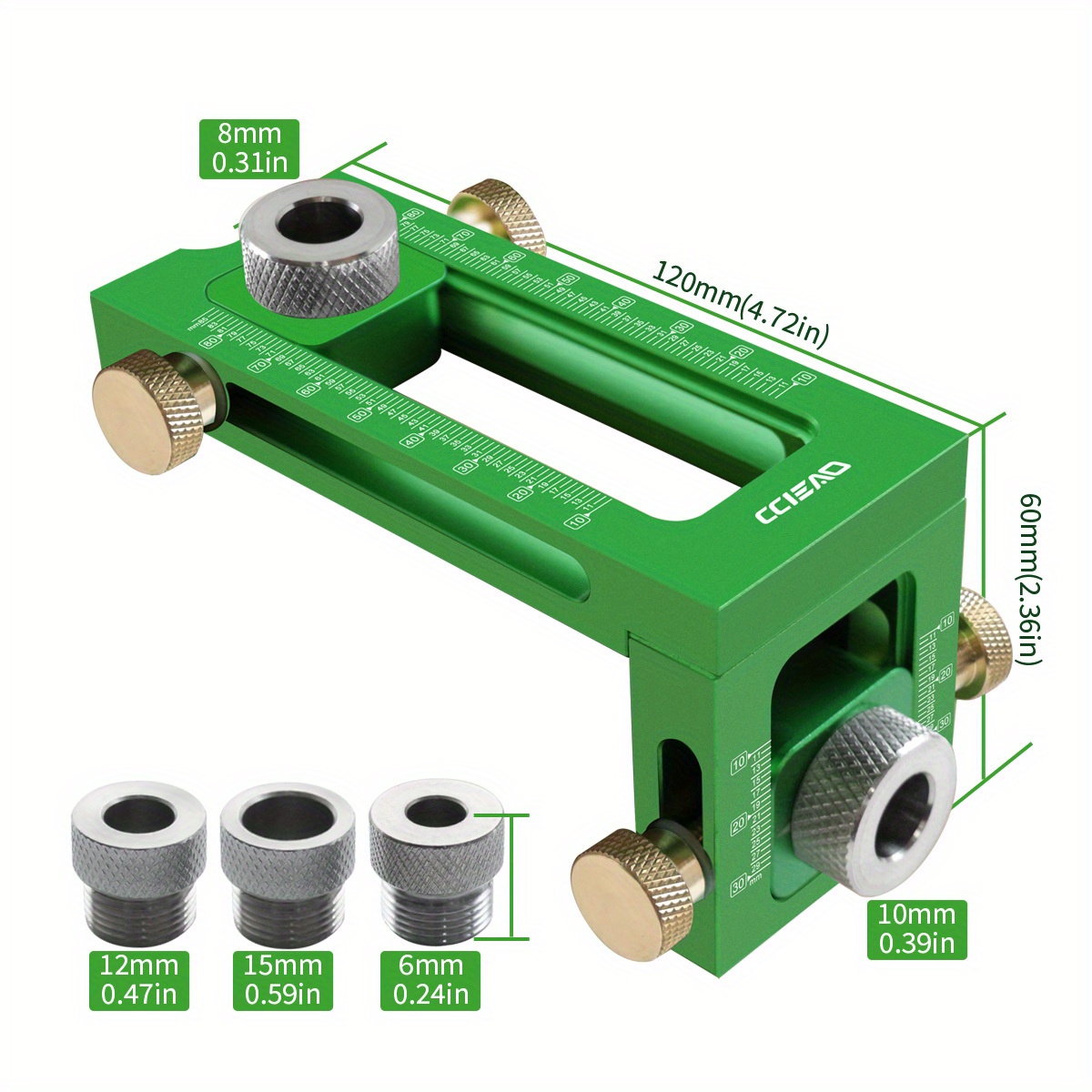 برغي تهزهز 2 في 1 قابل للتعديل - مراجعة Woodworking Jig وسعره