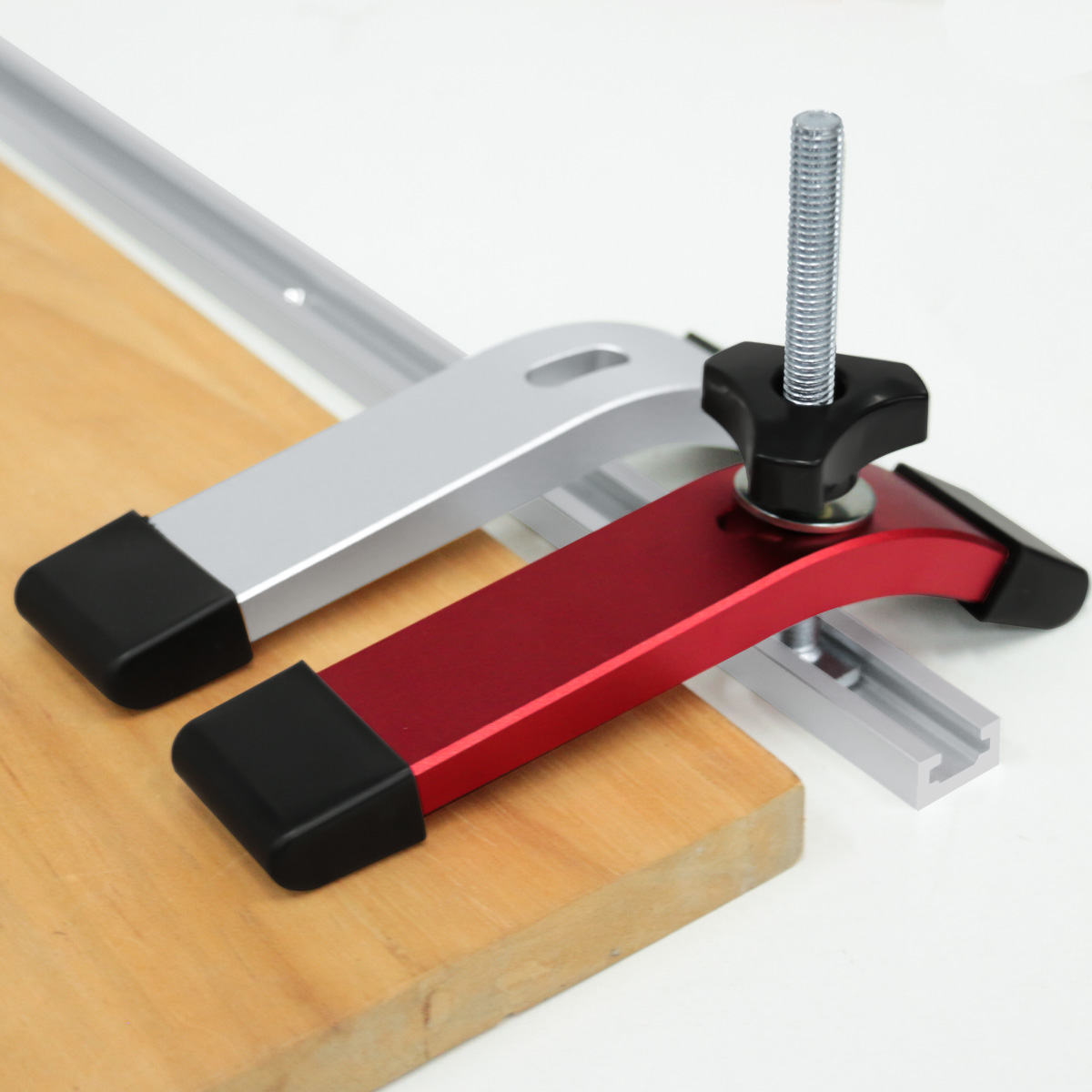 1 قطعة T-المسار اضغط باستمرار  - مراجعة Woodworking Work Table وسعره