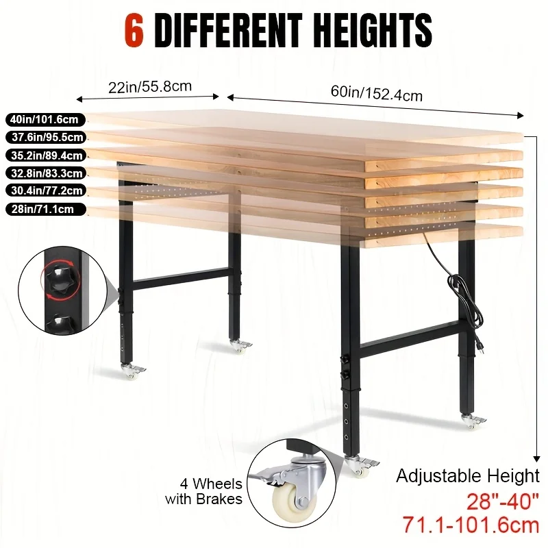وصل حديثًا: طاولة عمل قابلة لل - مراجعة Woodworking Work Table وسعره