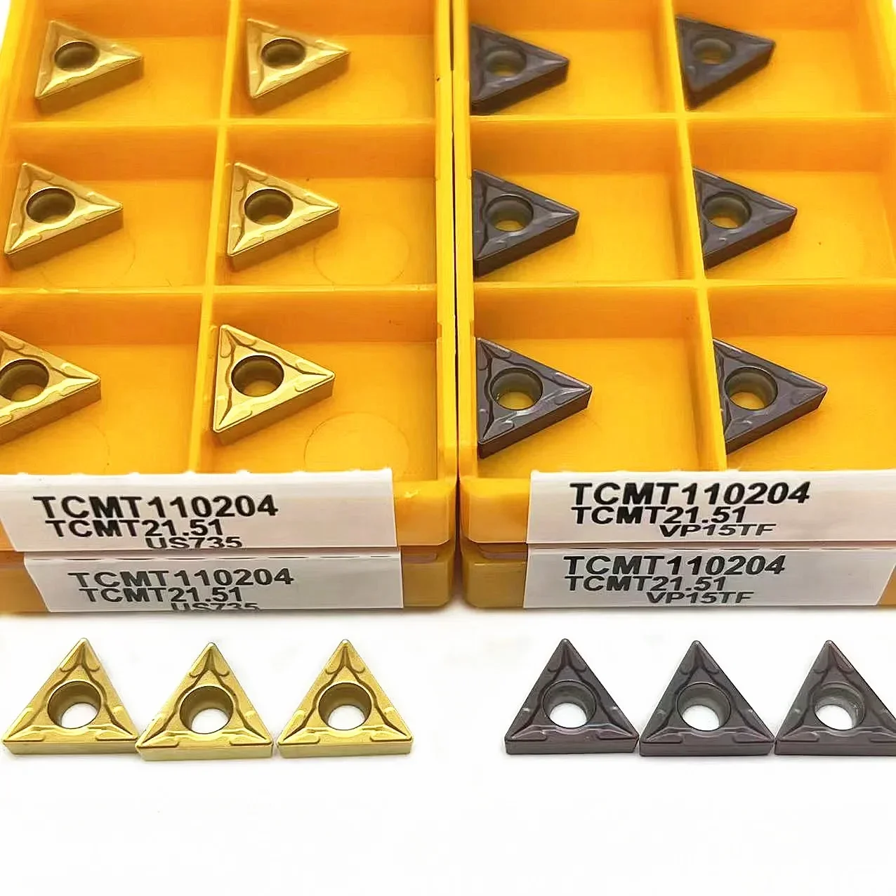 10 قطعة/صندوق TCMT110204 VP15T - مراجعة Parting Tool Lathe وسعره